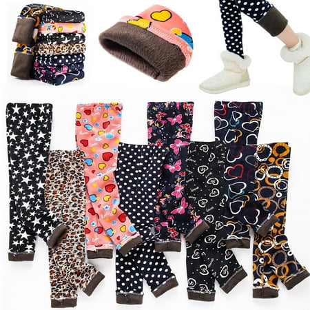 3-13T Little Big Girls Winter Thick Warm Long Pants Printing Fleece Lined Footless Leggings
3-13T Little Big Girls Winter Thick Warm Long Pants Printing Fleece Lined Footless Leggings