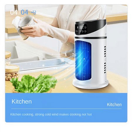 Portable Air Conditioner Home Mini Air Cooler Portable Air Conditioner for Office 6 Gears Wind Black Green
Portable Air Conditioner Home Mini Air Cooler Portable Air Conditioner for Office 6 Gears Wind Black Green