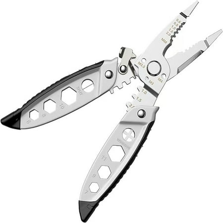 Heavy Duty 7inch Multipurpose Wire Stripper Tool for Cutting Stripping and Crimping
Heavy Duty 7inch Multipurpose Wire Stripper Tool for Cutting Stripping and Crimping