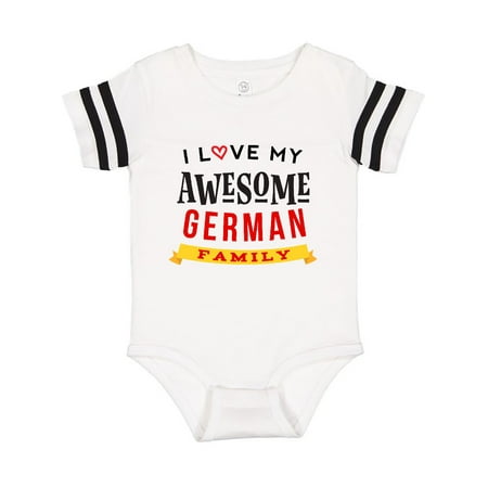 Inktastic I Love My Germany Family Gift Baby Boy or Baby Girl Bodysuit