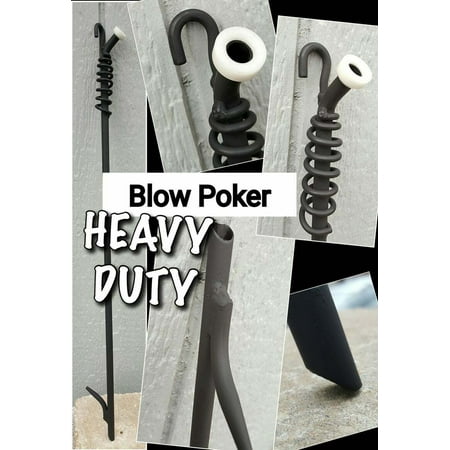 Blow Poker Heavy Duty Campfire Fireplace Tender BLOW Poker-Extra Long 47 - Made in US by Blacksmith
Blow Poker Heavy Duty Campfire Fireplace Tender BLOW Poker-Extra Long 47 - Made in US by Blacksmith