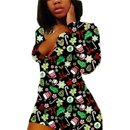 Ma&Baby Womens Christmas Long Sleeve Jumpsuit Bodysuit Bodycon Pajamas Playsuit Rompers
Ma&Baby Womens Christmas Long Sleeve Jumpsuit Bodysuit Bodycon Pajamas Playsuit Rompers