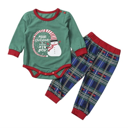 Canrulo Matching Christmas Clothes for Family Plaid Letter Print Long Sleeve Pullover+ Long Pants Matching Holiday Christmas Set
Canrulo Matching Christmas Clothes for Family Plaid Letter Print Long Sleeve Pullover+ Long Pants Matching Holiday Christmas Set