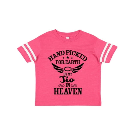 Inktastic Handpicked for Earth By My Tio in Heaven with Angel Wings Gift Toddler Boy or Toddler Girl T-Shirt
Inktastic Handpicked for Earth By My Tio in Heaven with Angel Wings Gift Toddler Boy or Toddler Girl T-Shirt