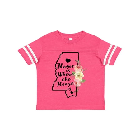 Inktastic Mississippi Home is Where the Heart is with Watercolor Gift Toddler Boy or Toddler Girl T-Shirt
Inktastic Mississippi Home is Where the Heart is with Watercolor Gift Toddler Boy or Toddler Girl T-Shirt