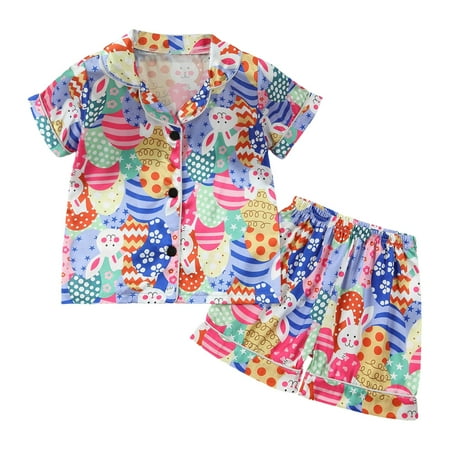WUXIAN Toddler Kids Baby Boys Girls Suit Tracksuit Short Sleeve Indoor Short Sleeve Suit Summer Cartoon Pattern Suit Infants Clothes Children Classic Dailywear
WUXIAN Toddler Kids Baby Boys Girls Suit Tracksuit Short Sleeve Indoor Short Sleeve Suit Summer Cartoon Pattern Suit Infants Clothes Children Classic Dailywear
