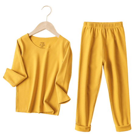 Children s Autumn Clothing Autumn Pants Boys Thermal Underwear Set Children s Clothing Autumn And Winter Girls Home Clothing Large Children s Pajamas Turmeric 110cm
Children s Autumn Clothing Autumn Pants Boys Thermal Underwear Set Children s Clothing Autumn And Winter Girls Home Clothing Large Children s Pajamas Turmeric 110cm