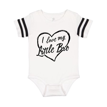 Inktastic I Love My Little Bro in Black Chalk Heart Gift Baby Boy or Baby Girl Bodysuit
Inktastic I Love My Little Bro in Black Chalk Heart Gift Baby Boy or Baby Girl Bodysuit