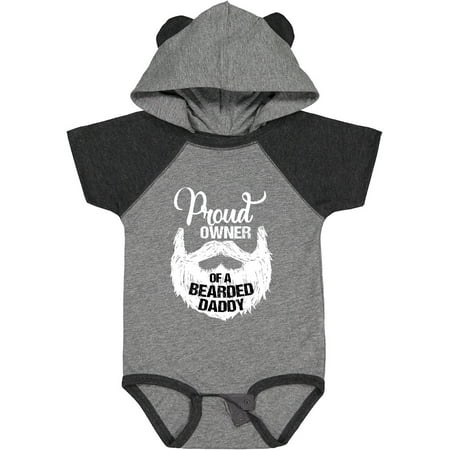 Inktastic Proud Owner of a Bearded Daddy Gift Baby Boy or Baby Girl Bodysuit