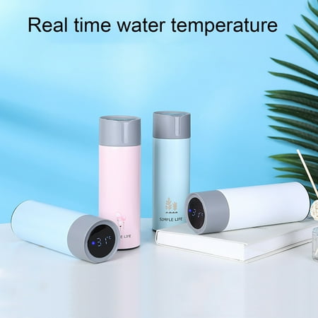 Hexiuwan 350mL Large Capacity Rechargeable Smart LED Display Stainless Steel Water Bottle
Hexiuwan 350mL Large Capacity Rechargeable Smart LED Display Stainless Steel Water Bottle