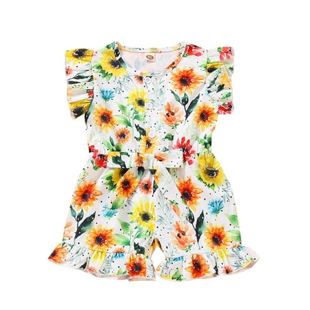 Little Girl Onesies Bowknot Sleeveless Romper Floral Jumpsuit Toddler Ruffles Printed Girls Baby Girls Romper Jumpsuit 
Little Girl Onesies Bowknot Sleeveless Romper Floral Jumpsuit Toddler Ruffles Printed Girls Baby Girls Romper Jumpsuit