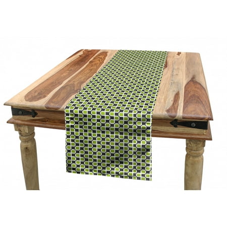Abstract Table Runner Pattern of Symmetric Mini Rectangles Connected with Streaks Dining Room Kitchen Rectangular Runner 3 Sizes by Ambesonne
Abstract Table Runner Pattern of Symmetric Mini Rectangles Connected with Streaks Dining Room Kitchen Rectangular Runner 3 Sizes by Ambesonne
