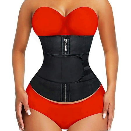 YIANNA Latex Waist Trainer for Women Jsculpt Double Sweat Trimmer Belt Workout Sport Girdle Black-2XL
YIANNA Latex Waist Trainer for Women Jsculpt Double Sweat Trimmer Belt Workout Sport Girdle Black-2XL