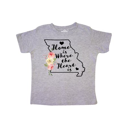 Inktastic Missouri Home is Where the Heart is with Watercolor Floral Gift Toddler Boy or Toddler Girl T-Shirt
Inktastic Missouri Home is Where the Heart is with Watercolor Floral Gift Toddler Boy or Toddler Girl T-Shirt