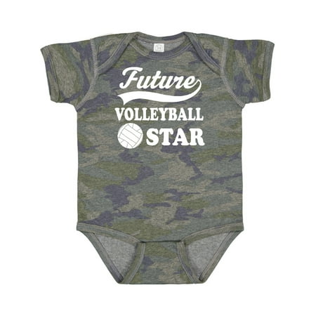 Inktastic Future Volleyball Star Childs Sports Gift Baby Boy or Baby Girl Bodysuit