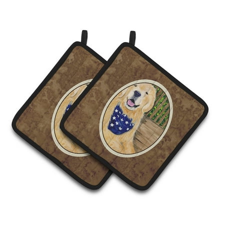 Carolines Treasures SS8972PTHD Golden Retriever Pair of Pot Holders 7.5HX7.5W multicolor
Carolines Treasures SS8972PTHD Golden Retriever Pair of Pot Holders 7.5HX7.5W multicolor