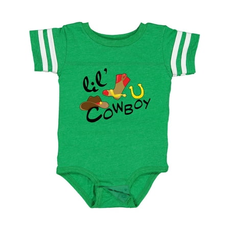 Inktastic Lil Cowboy Gift Baby Boy Bodysuit