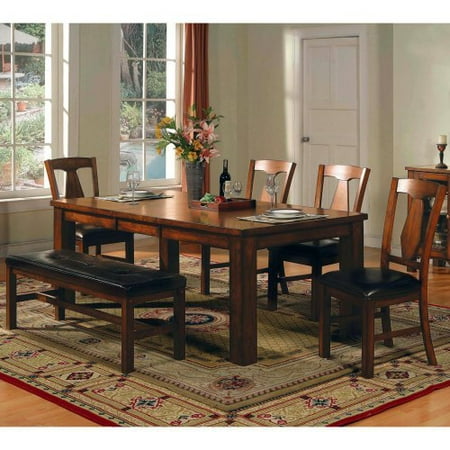 Steve Silver Lakewood 6-Piece Dining Table Set