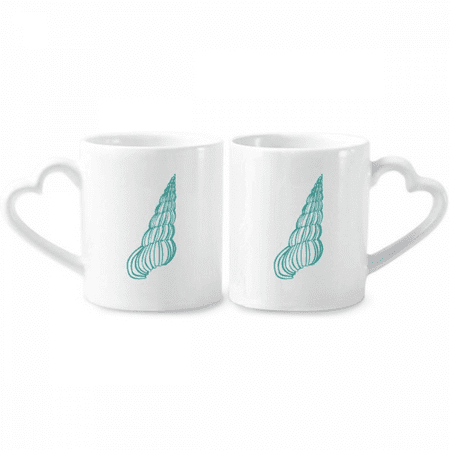 Blue Marine Life Snail Illustration Couple Porcelain Mug Set Cerac Lover Cup Heart Handle
Blue Marine Life Snail Illustration Couple Porcelain Mug Set Cerac Lover Cup Heart Handle