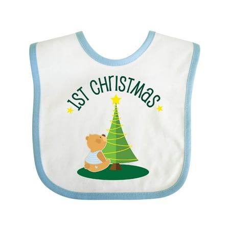 Inktastic 1st Christmas Baby Boy Bear Outfit Gift Baby Boy or Baby Girl Bib
Inktastic 1st Christmas Baby Boy Bear Outfit Gift Baby Boy or Baby Girl Bib
