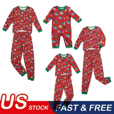 ZIYIXIN Family Matching Pajamas Set Long Sleeve Round Neck Christmas Theme Print Tops and Pants Sleepwear
ZIYIXIN Family Matching Pajamas Set Long Sleeve Round Neck Christmas Theme Print Tops and Pants Sleepwear