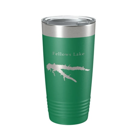 Fellows Lake Map Tumbler Travel Mug Insulated Laser Engraved Coffee Cup Missouri 20 oz Green
Fellows Lake Map Tumbler Travel Mug Insulated Laser Engraved Coffee Cup Missouri 20 oz Green