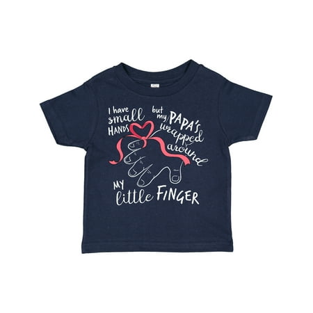 Inktastic I Have Small Hands but My Papas Wrapped Around My Little Finger Gift Toddler Boy or Toddler Girl T-Shirt
Inktastic I Have Small Hands but My Papas Wrapped Around My Little Finger Gift Toddler Boy or Toddler Girl T-Shirt