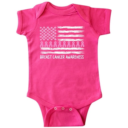 Inktastic Breast Cancer Awareness Pink Ribbons and Flag Gift Baby Boy or Baby Girl Bodysuit
Inktastic Breast Cancer Awareness Pink Ribbons and Flag Gift Baby Boy or Baby Girl Bodysuit