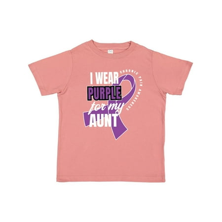 Inktastic Chronic Pain I Wear Purple For My Aunt Gift Toddler Boy or Toddler Girl T-Shirt
Inktastic Chronic Pain I Wear Purple For My Aunt Gift Toddler Boy or Toddler Girl T-Shirt