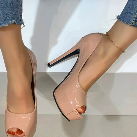 Qepwscx Women s Sexy Nightclub Bungee Patent Leather Open Toe Sleeve High Heel Sandals
Qepwscx Women s Sexy Nightclub Bungee Patent Leather Open Toe Sleeve High Heel Sandals