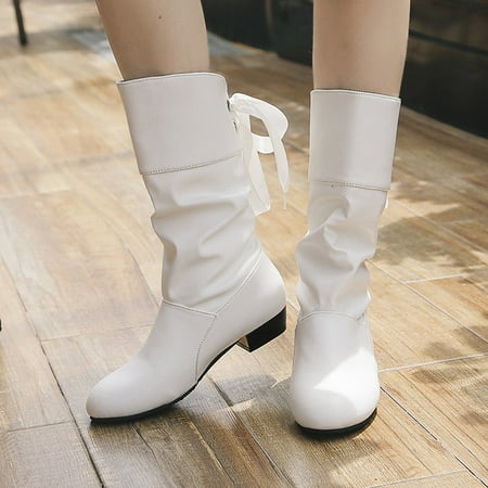 Hot Sale Clearance VEKDONE Women s Shoes Popularity Fashion Solid Color British Style Flat Bow Lacing High Boots
Hot Sale Clearance VEKDONE Women s Shoes Popularity Fashion Solid Color British Style Flat Bow Lacing High Boots