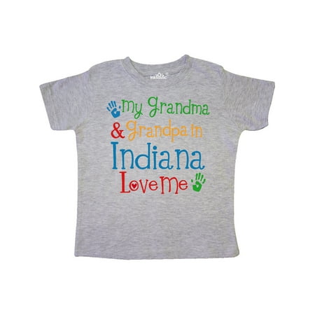 Inktastic Indiana Grandma Grandpa Loves Me Gift Toddler Boy or Toddler Girl T-Shirt
Inktastic Indiana Grandma Grandpa Loves Me Gift Toddler Boy or Toddler Girl T-Shirt