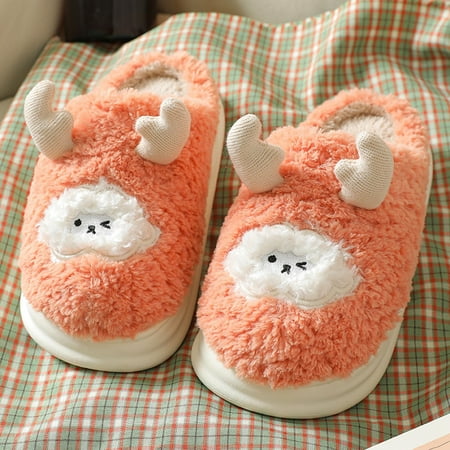 Gubotare Slippers For Men Warm Cotton Knit Memory Foam Slippers Soft Yarn House Slippers with Anti Slip Sole Red 6
Gubotare Slippers For Men Warm Cotton Knit Memory Foam Slippers Soft Yarn House Slippers with Anti Slip Sole Red 6