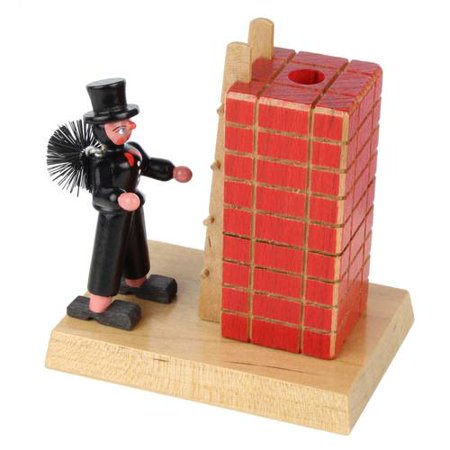 Mini Chimney Sweep Standing German Smoker SMD146X025