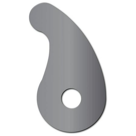 Rikon Power Tools 70-817 5 mm Paisley Left Carbide Insert Cutter for 70-800