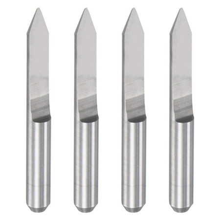 Uxcell 1/8 Shank 0.3mm Tip 45 Degree Solid Carbide Wood Engraving CNC Router Bit 4 Pack
Uxcell 1/8 Shank 0.3mm Tip 45 Degree Solid Carbide Wood Engraving CNC Router Bit 4 Pack