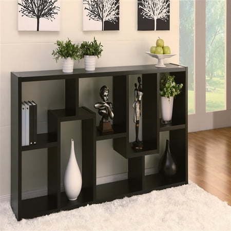 Furniture of America Belantra Contemporary Display Cabinet in Black