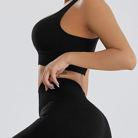 Miayilima Yoga Bra For Women Solid Color Beautiful Back Quick Drying Seamless H Shaped Shockproof Casual Running Sports Fitness Yoga Bra Size L
Miayilima Yoga Bra For Women Solid Color Beautiful Back Quick Drying Seamless H Shaped Shockproof Casual Running Sports Fitness Yoga Bra Size L