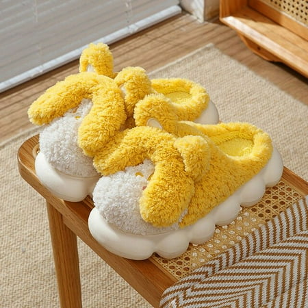 CoCopeanut New Women Slippers Warm Plush Home Shoes Cute Cartoon Shape Thick Bottom Soft Comfortable Fluffy Couple Cotton Indoor Slippers
CoCopeanut New Women Slippers Warm Plush Home Shoes Cute Cartoon Shape Thick Bottom Soft Comfortable Fluffy Couple Cotton Indoor Slippers