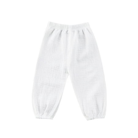 Mioliknya Little Kids Boys Girls Cotton Linen Solid Soft Trousers Summer Casual Long Ankle Pants Bloomers
Mioliknya Little Kids Boys Girls Cotton Linen Solid Soft Trousers Summer Casual Long Ankle Pants Bloomers