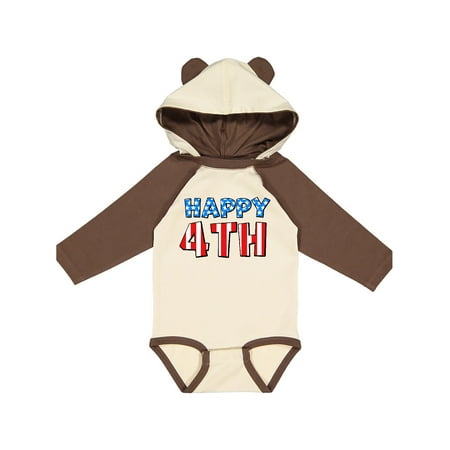 Inktastic Happy 4th- Fourth of July flag Gift Baby Boy or Baby Girl Long Sleeve Bodysuit
Inktastic Happy 4th- Fourth of July flag Gift Baby Boy or Baby Girl Long Sleeve Bodysuit
