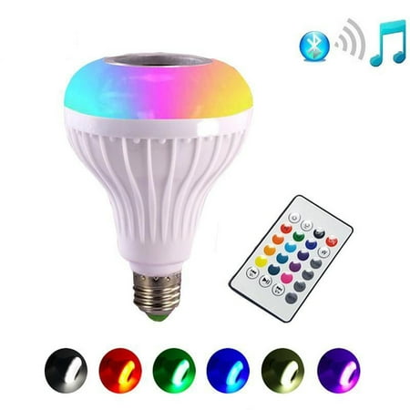 COUTEXYI Bluetooth Music Light Bulb Bluetooth Light Bulb Speaker with Remote Control for Party Home LED RGB Wireless Bluetooth Speaker Colorful Light Bulb Music Play Audio
COUTEXYI Bluetooth Music Light Bulb Bluetooth Light Bulb Speaker with Remote Control for Party Home LED RGB Wireless Bluetooth Speaker Colorful Light Bulb Music Play Audio