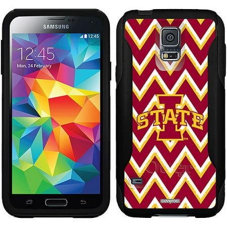 Iowa State Sketchy Chevron Design on OtterBox Commuter Series Case for Samsung Galaxy S5