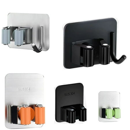 Stainless Steel Mop Hook Wall Mounted Mop Organizer Storage Rack Brush Broom Hanger Kitchen Bathroom Hanging Mops Holder Clips
Stainless Steel Mop Hook Wall Mounted Mop Organizer Storage Rack Brush Broom Hanger Kitchen Bathroom Hanging Mops Holder Clips