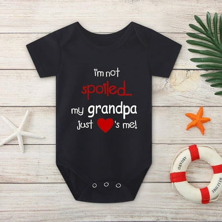 XMMSWDLA Toddler Girl Clothes Sales Clearance Kids Baby Boys Girls Fashion Cute Solid Color Letter Print Short Sleeve One-piece Clothes Clothes
XMMSWDLA Toddler Girl Clothes Sales Clearance Kids Baby Boys Girls Fashion Cute Solid Color Letter Print Short Sleeve One-piece Clothes Clothes