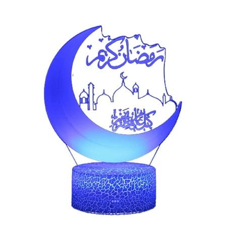 Ramadan Decoration LED Lights For Home Desktop Lights Moon Stars Remote Control Colorful Lamp For Wedding Party Cracked Colorful Touch 16 Color Remote Control LC-873
Ramadan Decoration LED Lights For Home Desktop Lights Moon Stars Remote Control Colorful Lamp For Wedding Party Cracked Colorful Touch 16 Color Remote Control LC-873