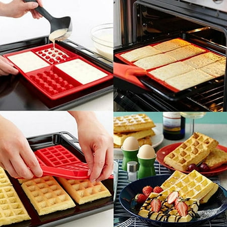 huanledash Useful Waffles Cake Chocolate DIY Pan Silicone Mold Baking Mould Kitchen Tool
huanledash Useful Waffles Cake Chocolate DIY Pan Silicone Mold Baking Mould Kitchen Tool