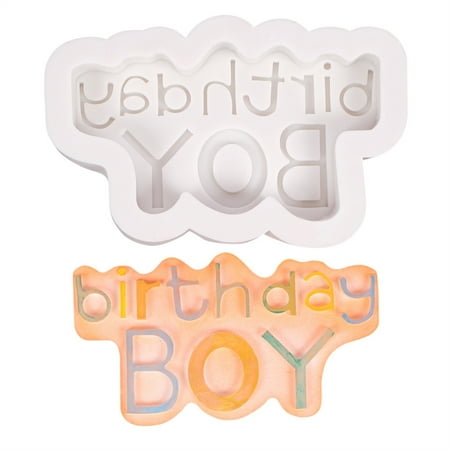 Happy Birthday Cake Mold Silicone Letter Mold Baking Tool for DIY Chocolate Candies Biscuits Puddings
Happy Birthday Cake Mold Silicone Letter Mold Baking Tool for DIY Chocolate Candies Biscuits Puddings