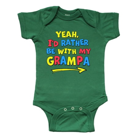Inktastic Yeah I d Rather be with My Grampa in Red Yellow and Blue Gift Baby Boy or Baby Girl Bodysuit
Inktastic Yeah I d Rather be with My Grampa in Red Yellow and Blue Gift Baby Boy or Baby Girl Bodysuit