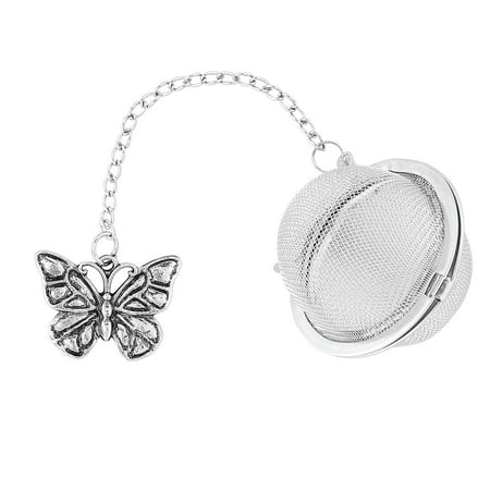 ware 18/8 Stainless Steel 2 Inch Mesh Tea Infuser/Tea Interval Diffuser Infuser With Zinc Alloy Butterfly Charm
ware 18/8 Stainless Steel 2 Inch Mesh Tea Infuser/Tea Interval Diffuser Infuser With Zinc Alloy Butterfly Charm